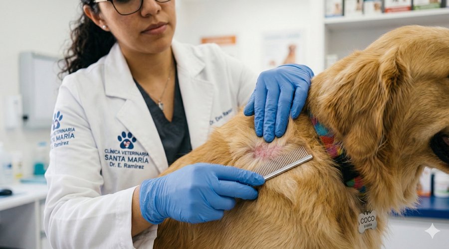 Diagnóstico dermatológico veterinario
